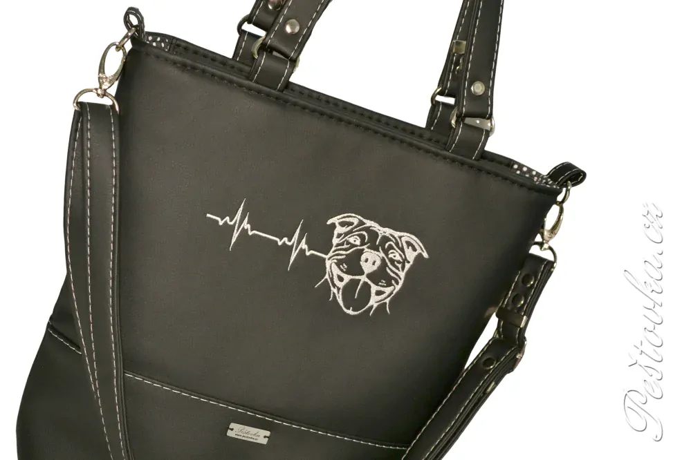 Peštovka - taška TALLBAG *Ekg se staffbullem *