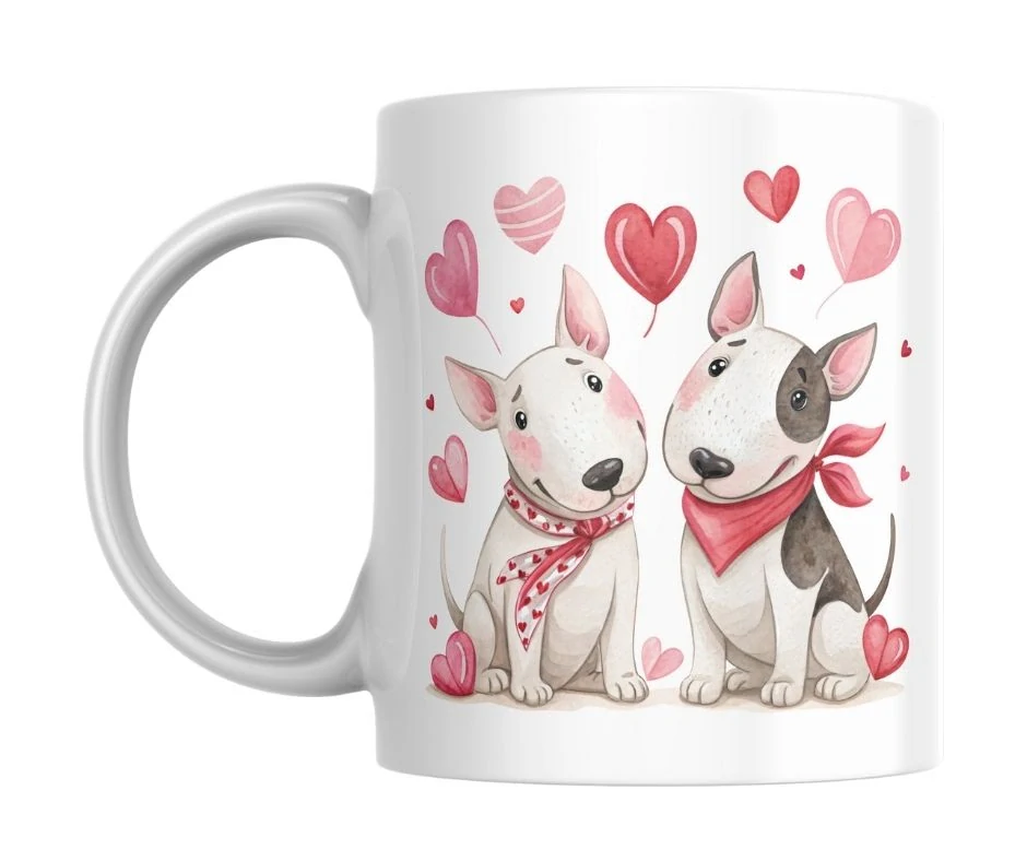Hrnek bílý 330 ml *Valentýn - bulik*