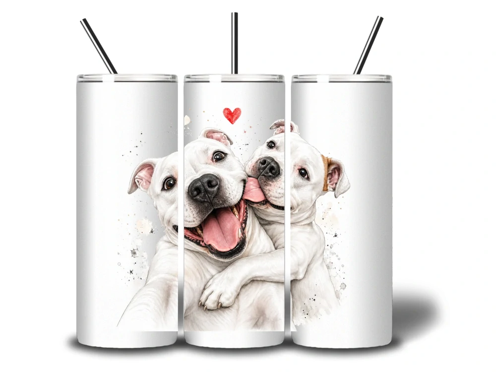 Peštovka termoláhev 600ml – HUG ATTACK! – Stafordšírský bulteriér