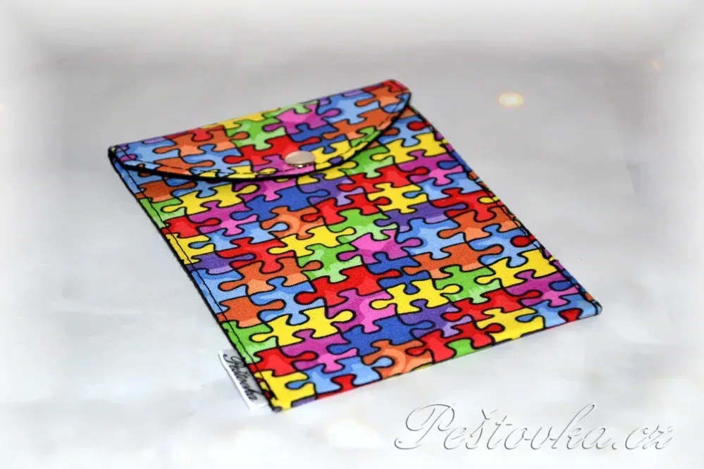 Peštovka - obal na očkovák - kapsička *puzzle*