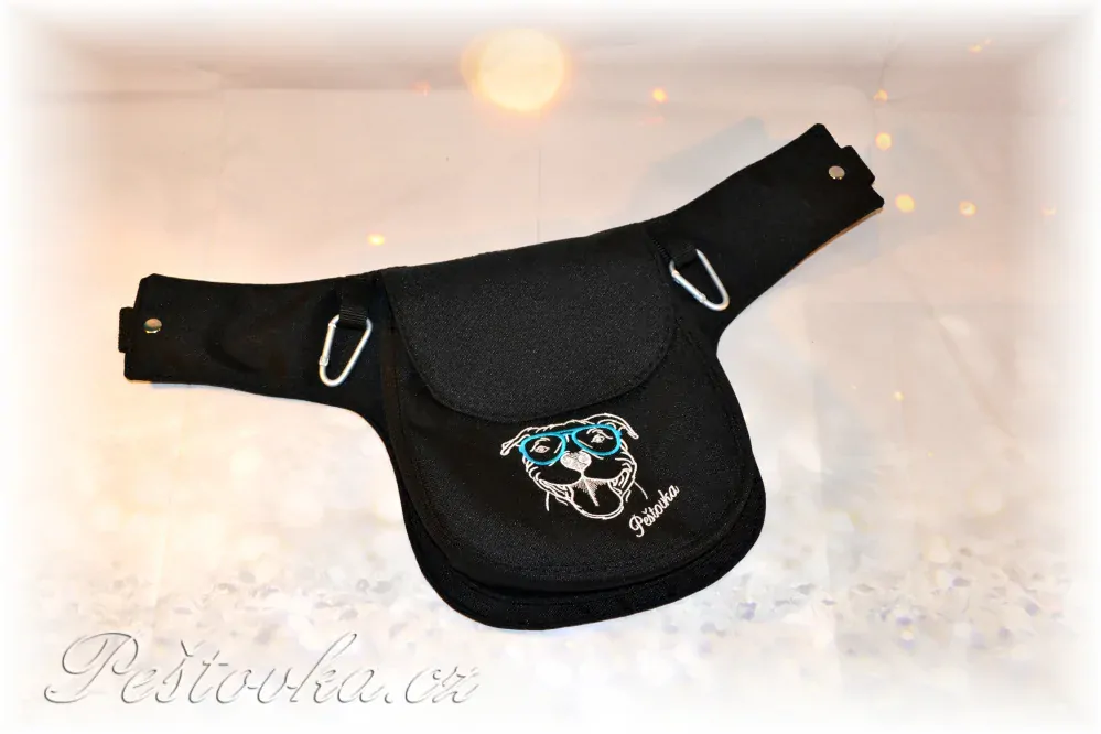 Peštovka ledvinka POSETO *stafík modré brýle*