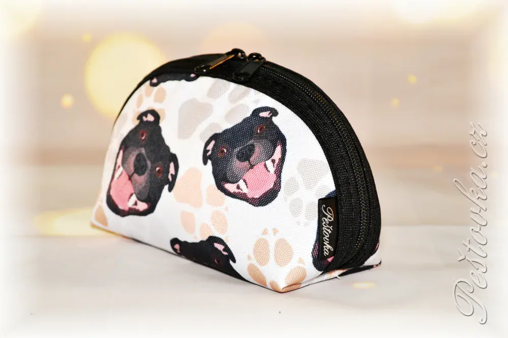 Peštovka kosmetická taštička RONDA *stafík do béžova*