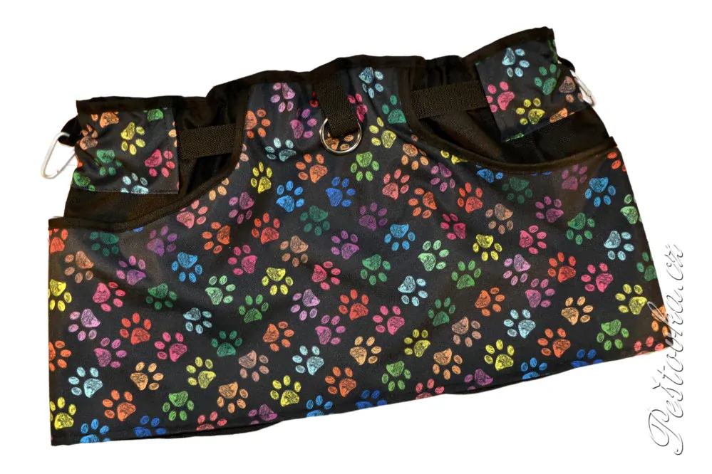 Peštovka Výcviková sukně *malované tlapky*