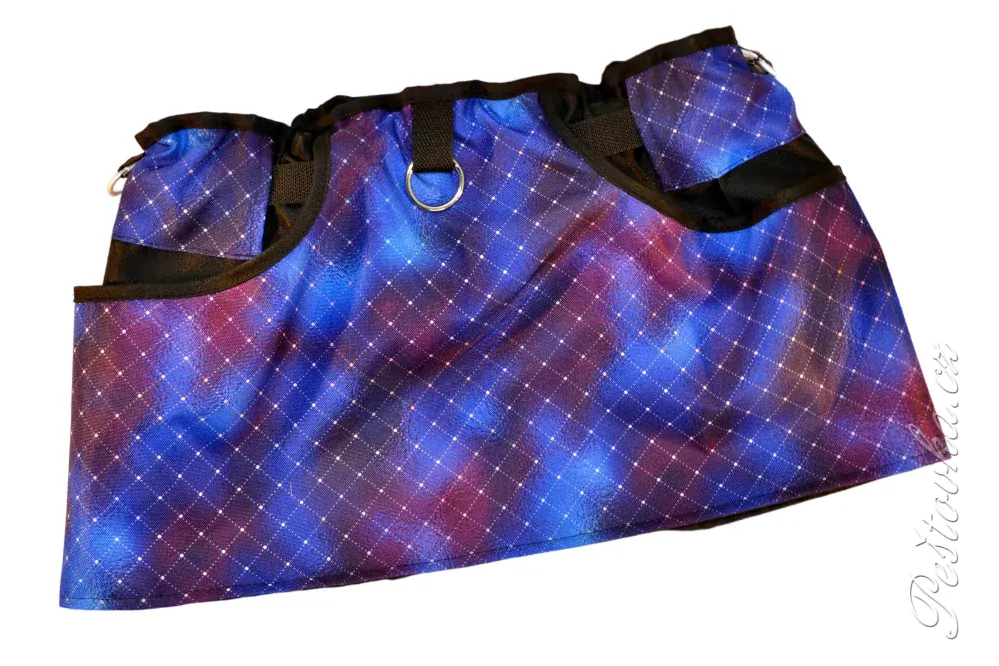 Peštovka Výcviková sukně *modrá duhovka*