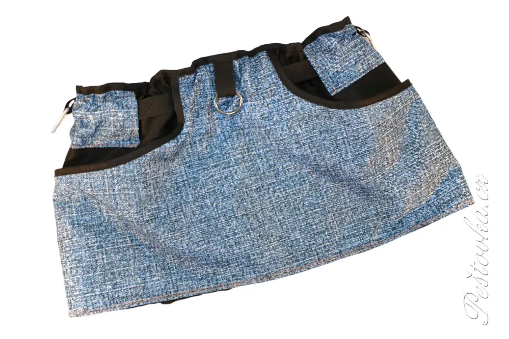 Peštovka Výcviková sukně *světle džínová*