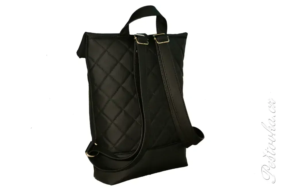 Peštovka Překlápěcí batoh Lucas *staffbull* černý