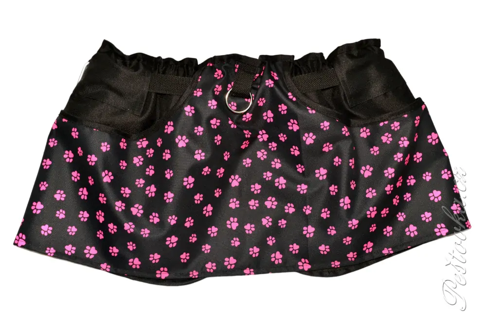 Peštovka Výcviková sukně *Tlapky růžové malé*