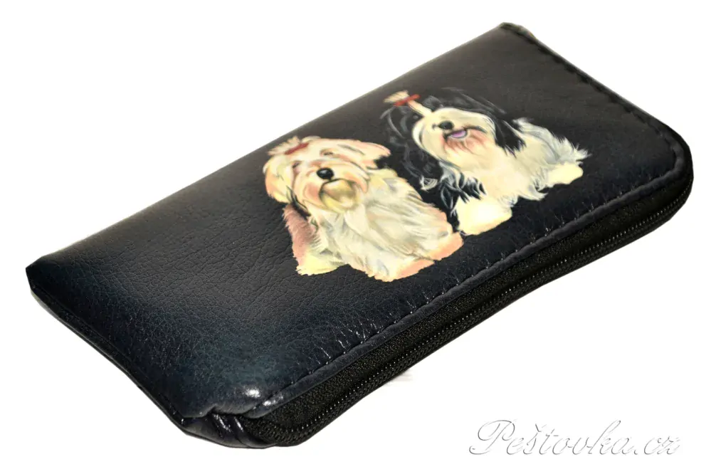 Peštovka - Pouzdro na mobil *havanský psík*