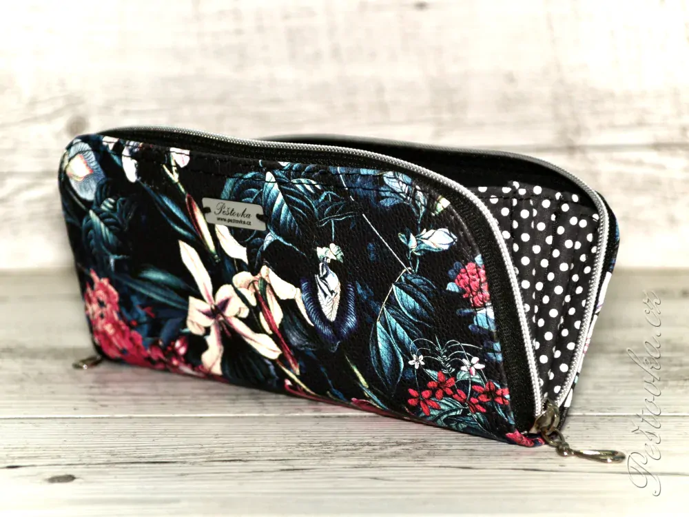 Peštovka Zipová peněženka *Floral*