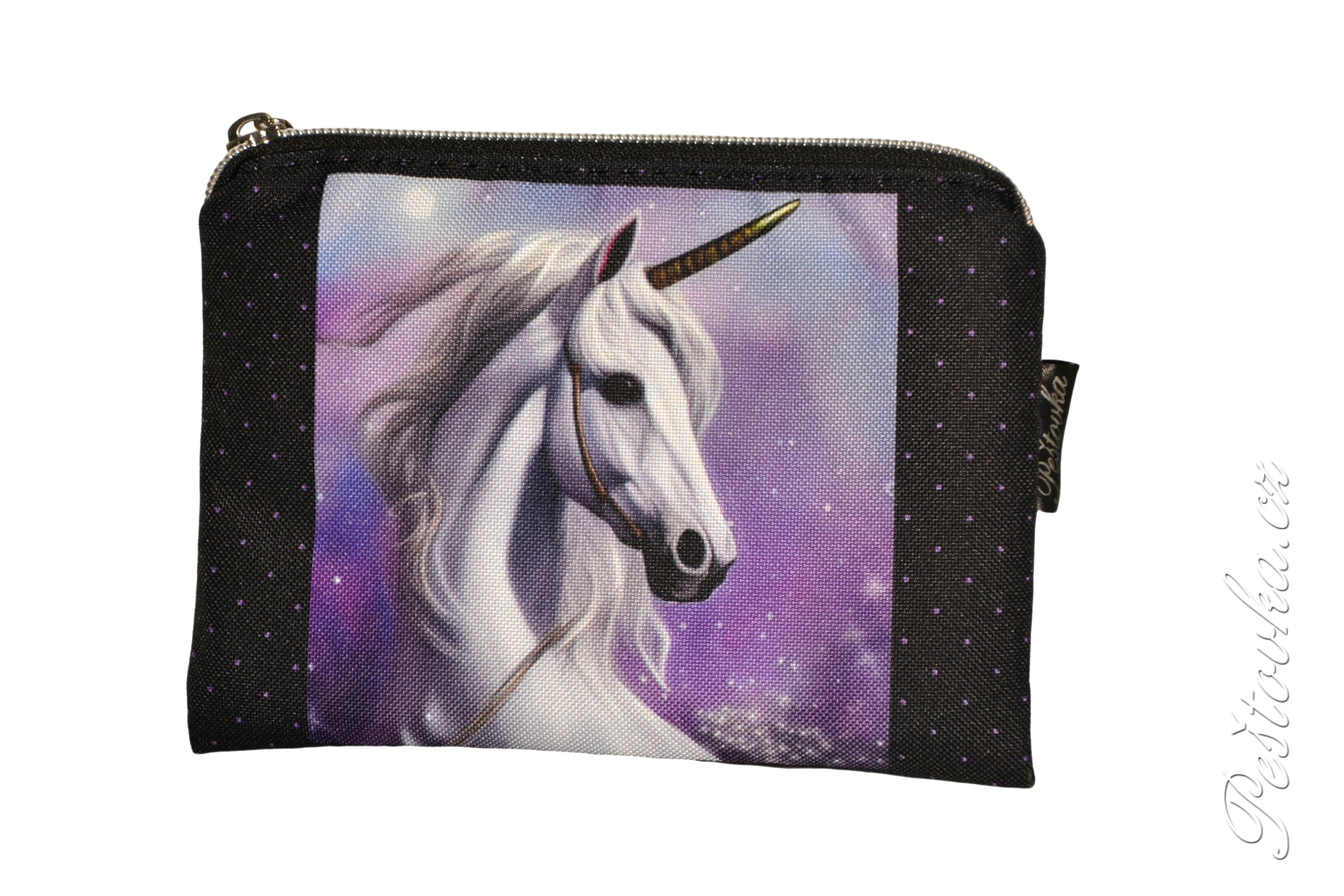 Peštovka kosmetické pouzdro INSIGNO 18x13 cm *jednorožec*