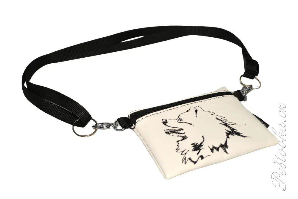 Peštovka Výstavní pamlskovník *německý špic* bílý