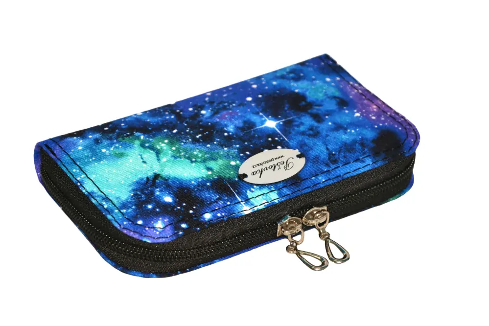 Peštovka Malá zipová peněženka *GALAXY* 16cm