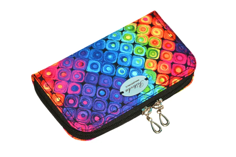 Peštovka Malá zipová peněženka *GEO FANTASY* 16cm