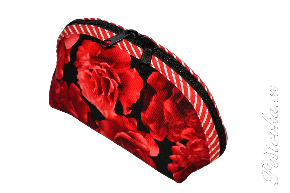 Peštovka kosmetická taštička RONDA *Rose Garden*