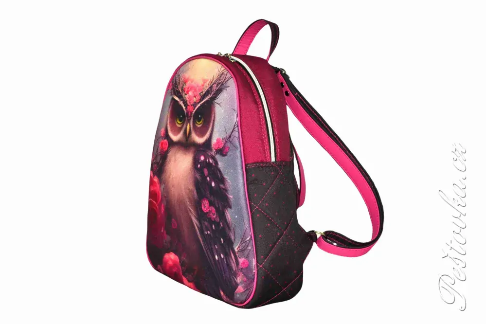 Peštovka - batoh Alfréd *sova*