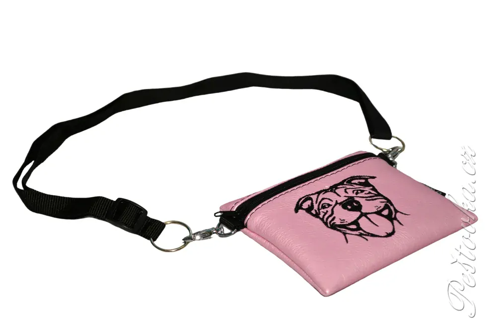 Peštovka Výstavní pamlskovník *stafordšírský bullterier * sv.růžový