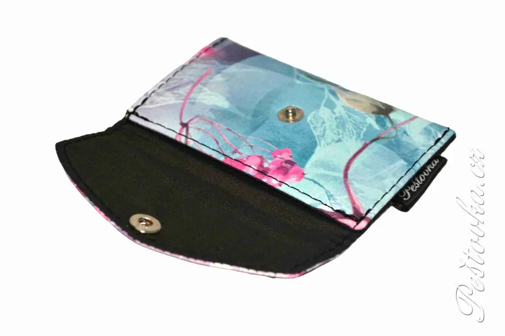 Peštovka - kapsička na karty *jeřabiny*