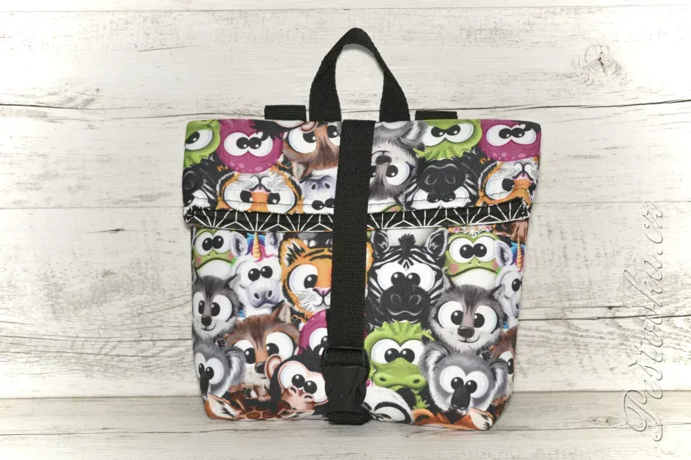 Peštovka Dětská brašnička na kolo *vykulená zvířátka*