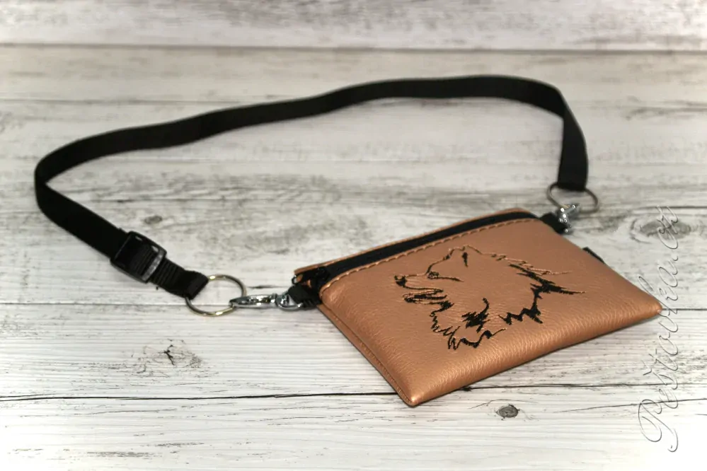 Peštovka Výstavní pamlskovník *německý špic* měděný