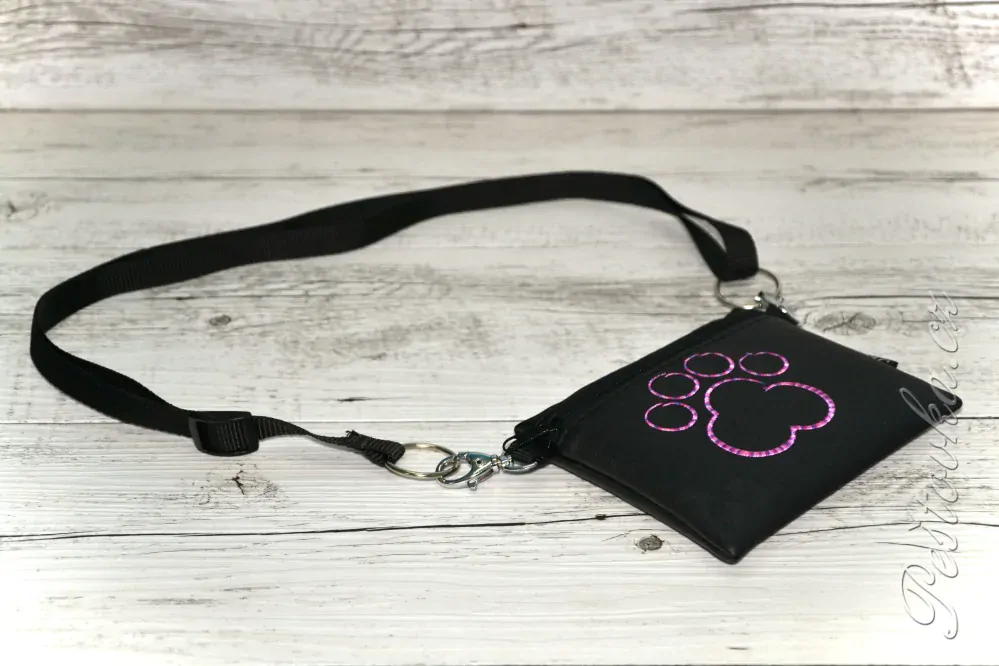 Peštovka Výstavní pamlskovník *PAW* - modro-růžový melír