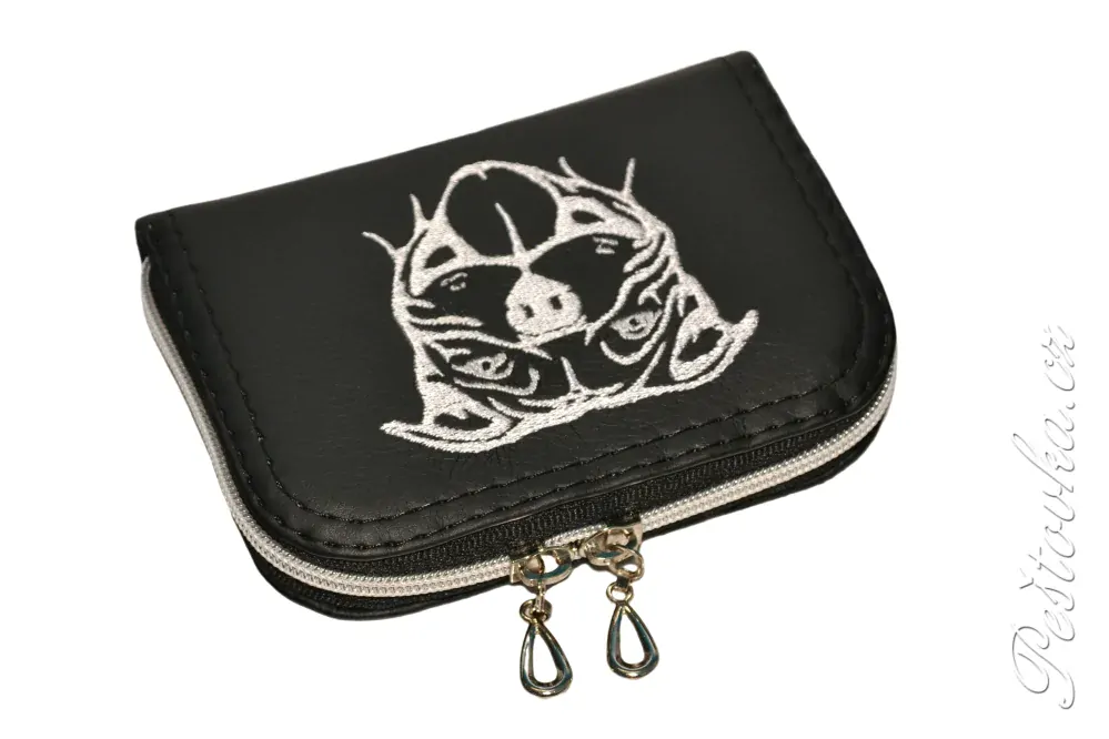 Peštovka Malá zipová peněženka *stafík*