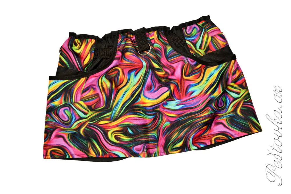 Peštovka Výcviková sukně *duhový abstrakt* 