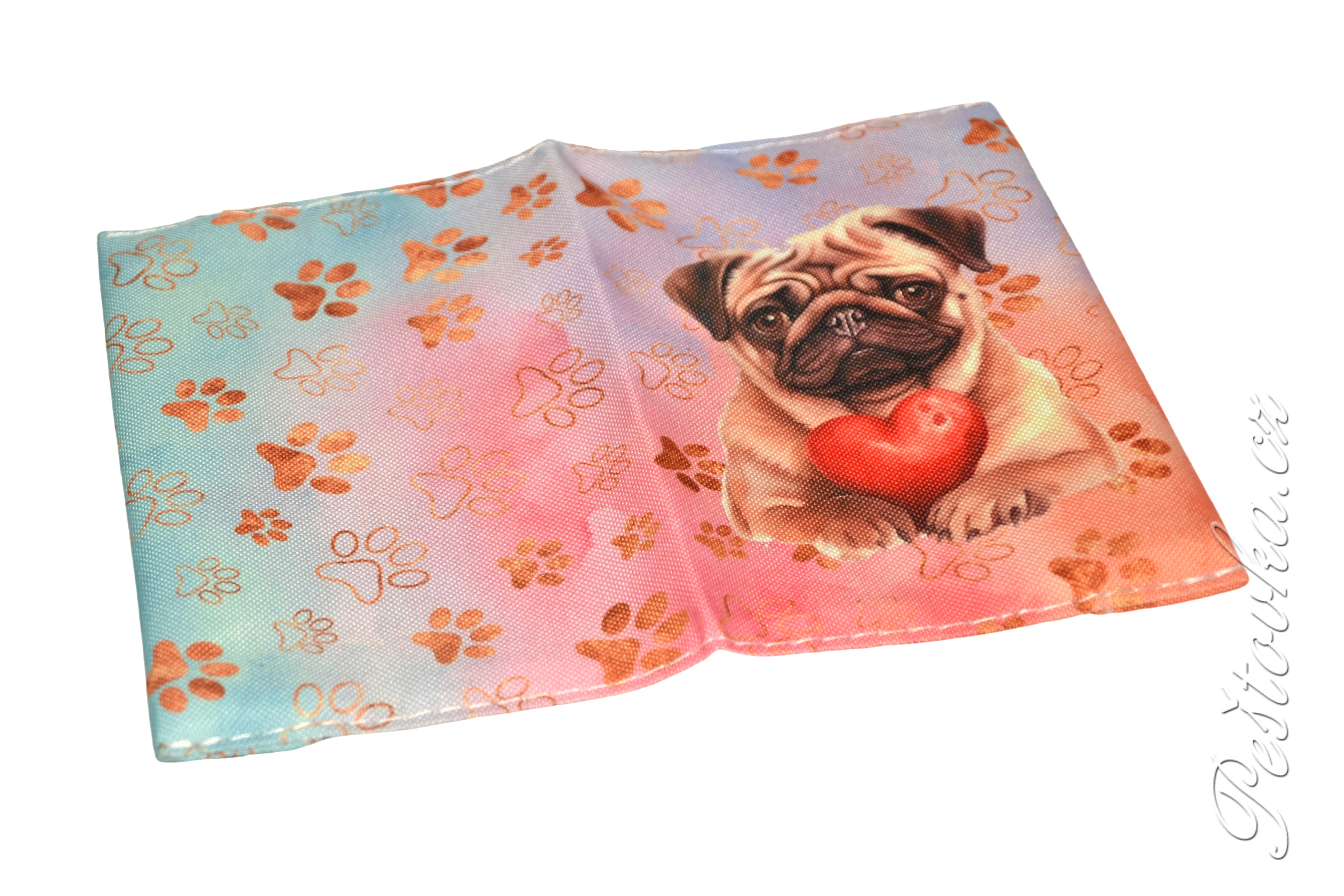 Peštovka Obal na očkovací průkaz *MOPS*