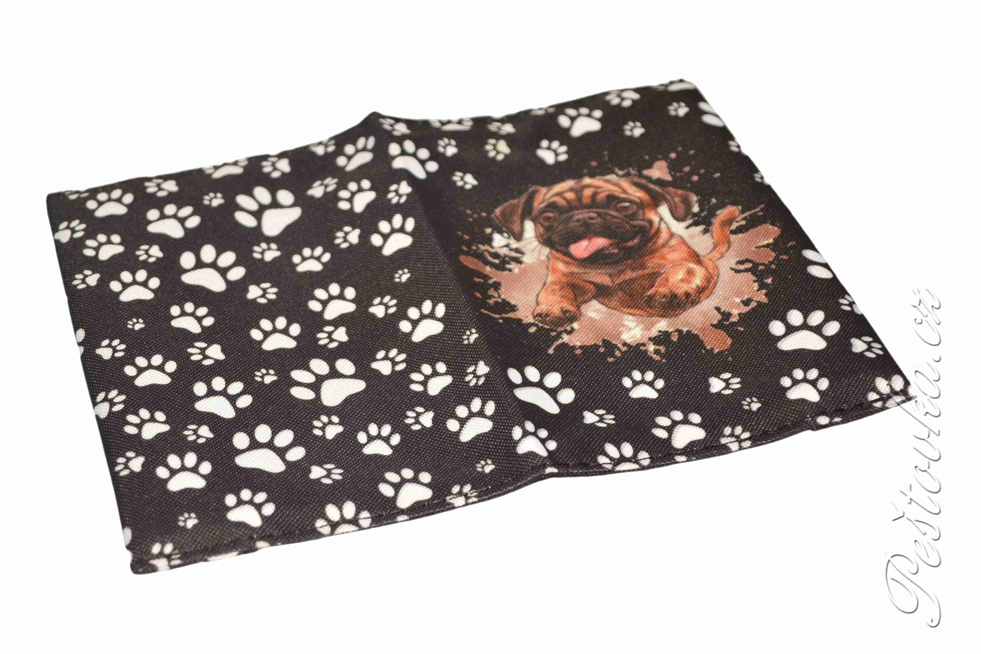 Peštovka Obal na očkovací průkaz *MOPS*