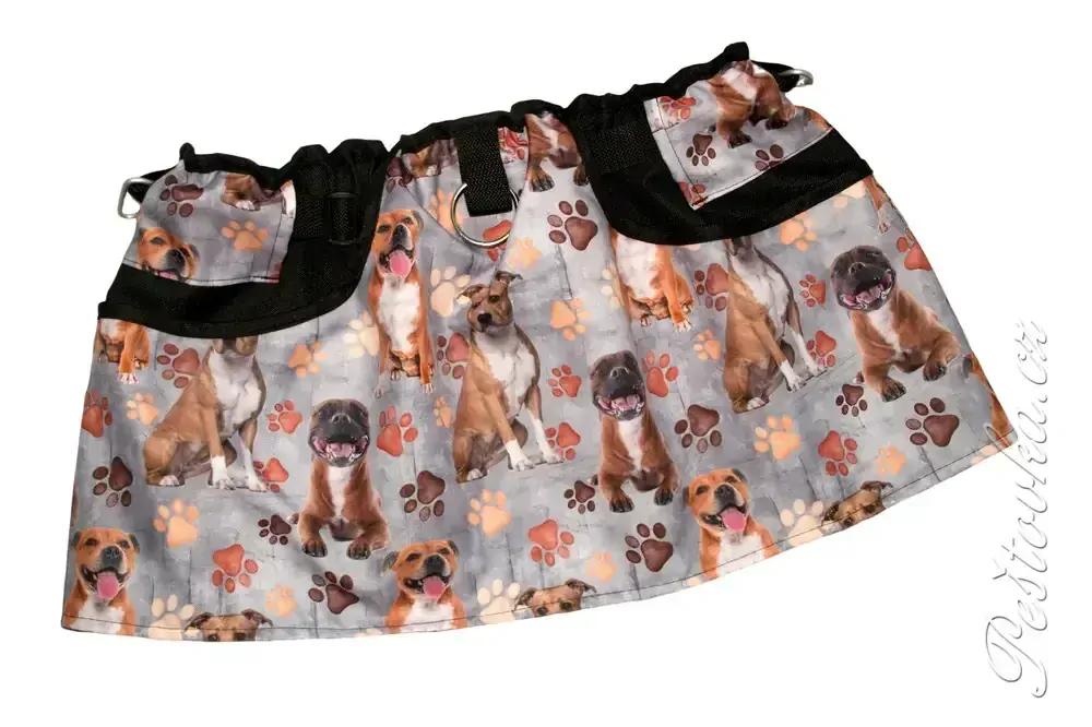 Peštovka Výcviková sukně *stafíčci*