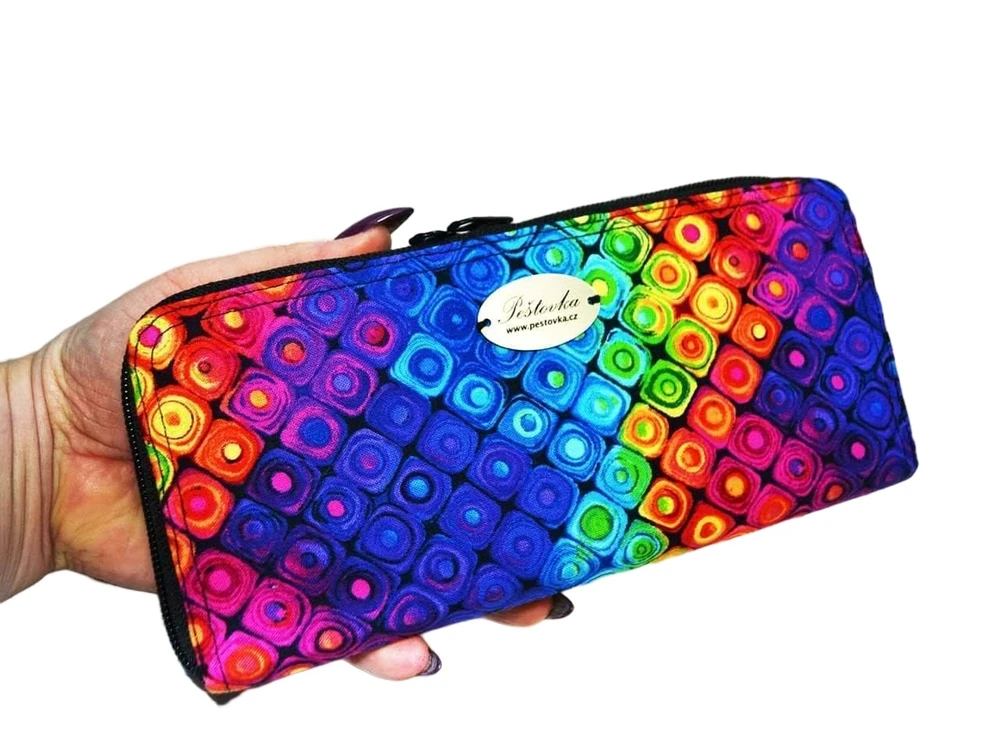 Peštovka Zipová peněženka *Geo Fantasy*