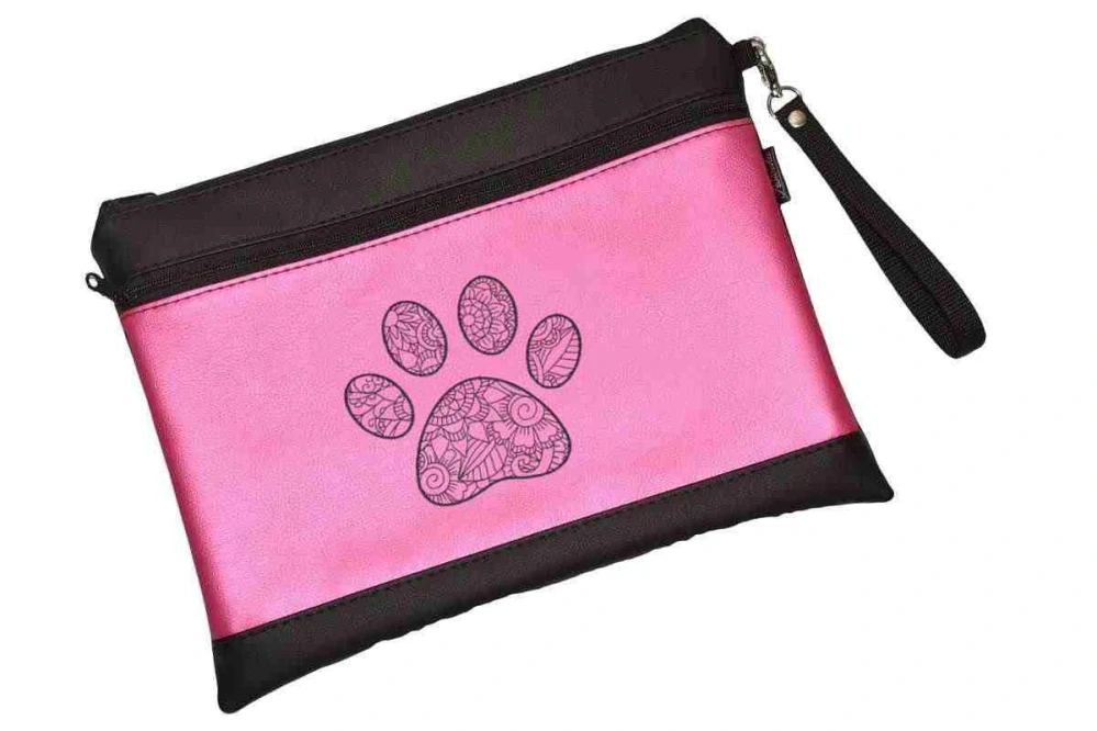 Peštovka - Pouzdro na průkazy původu A4  s kapsou *PAW*