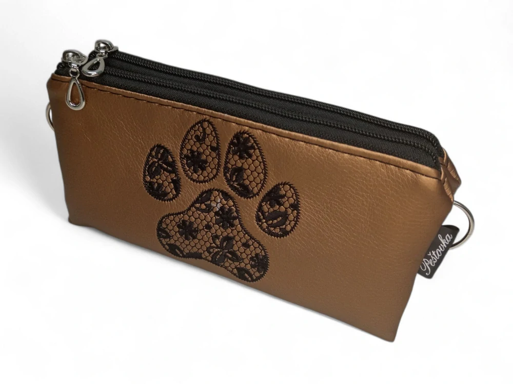 Peštovka Výstavní pamlskovník *DOUBLE* TLAPKA krajka