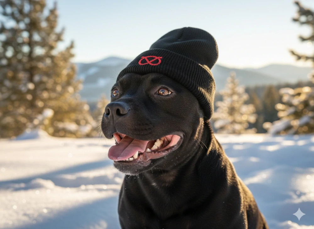 Peštovka - zimní čepice unisex *UZLÍK SBT* červený