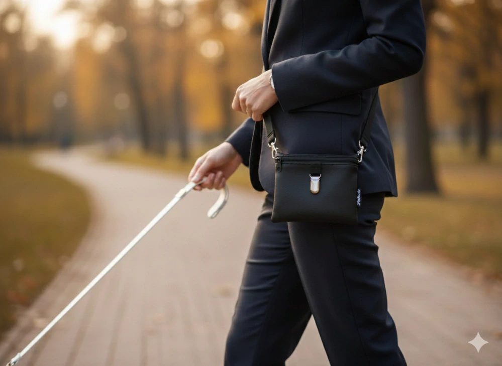 Peštovka - Výstavní pamlskovník 2v1 se zipem a klipem na výstavní číslo