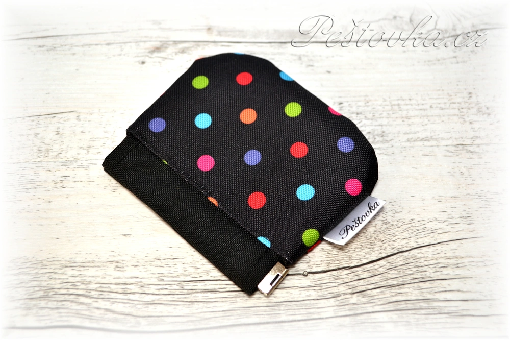 Peštovka Mincovka *barevné puntíky*