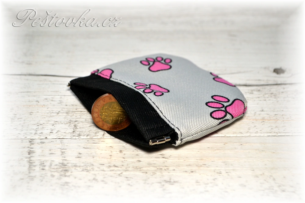 Peštovka Mincovka *růžové tlapky na šedé*