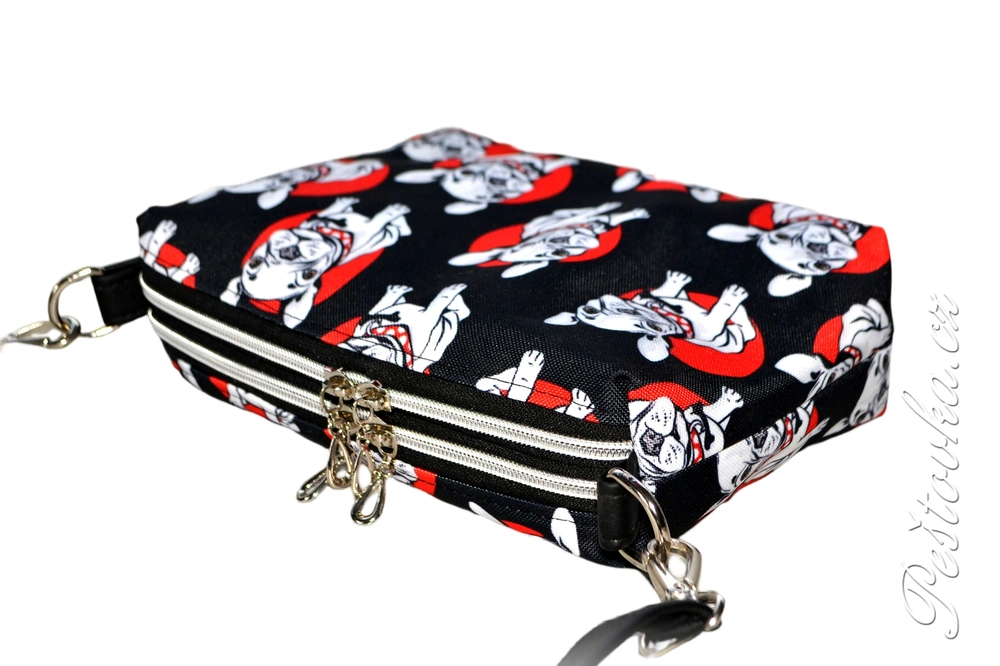 Peštovka Lady Di dvouzipá *buldočci*