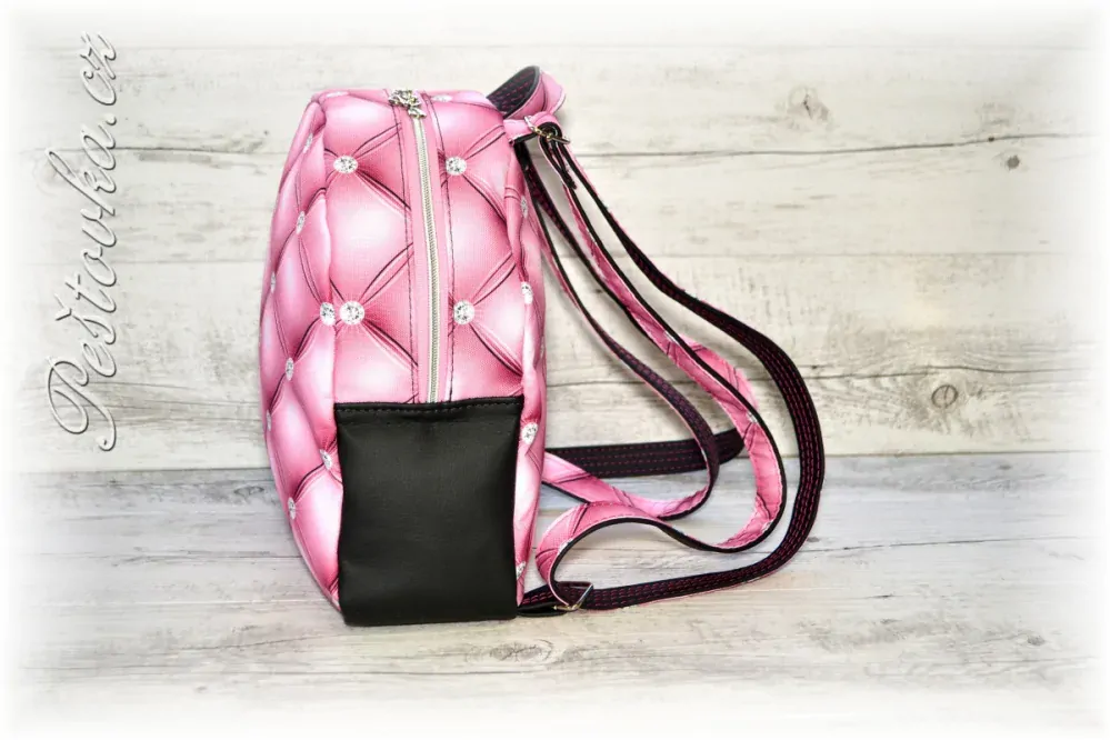 Peštovka batůžek EVERYDAY *růžový diamant*