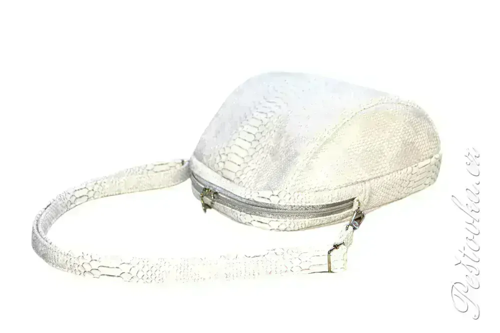 Peštovka Taštička Lora *bílý krokodýl*