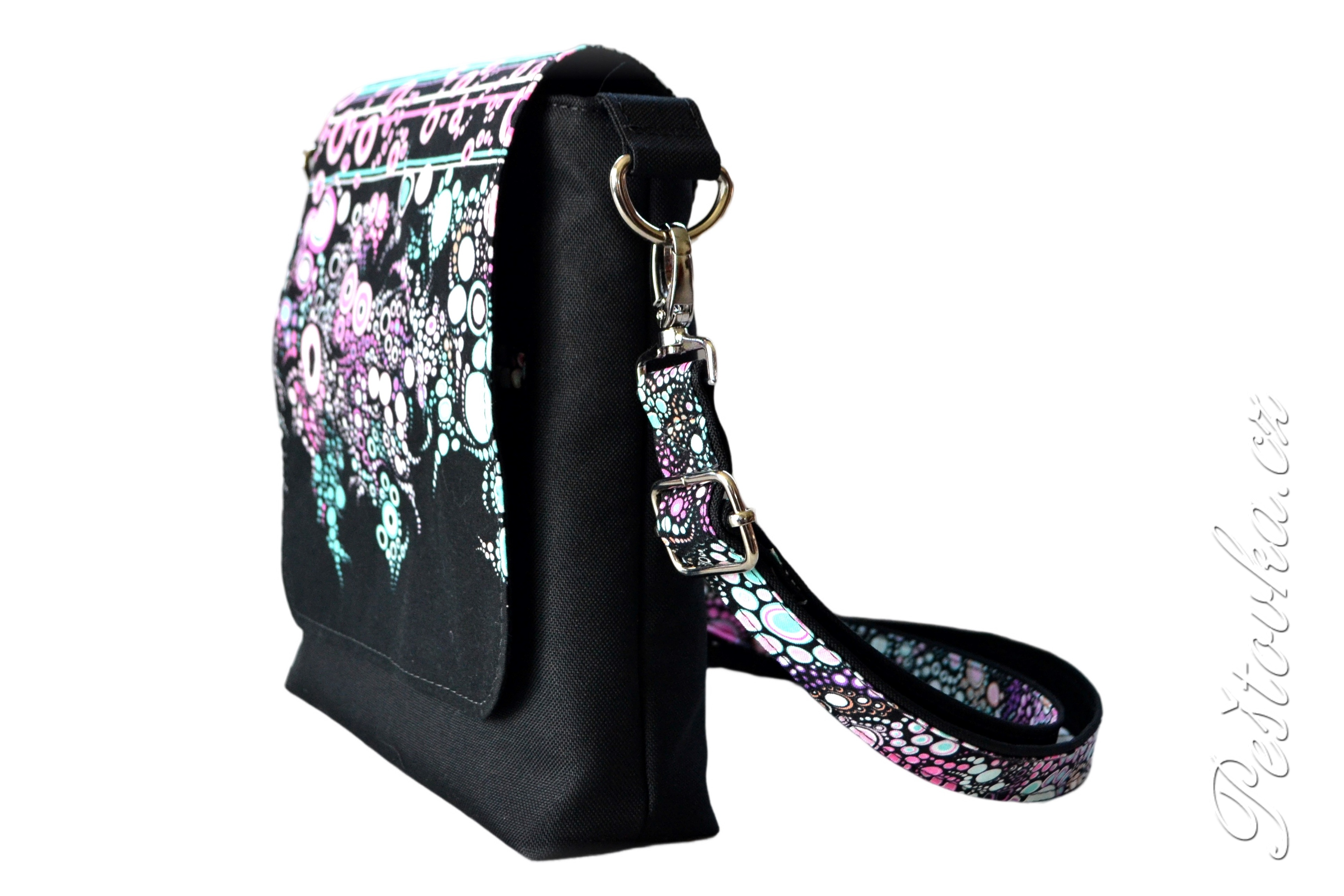 Peštovka kabelka HERA s prodlouženou klopou