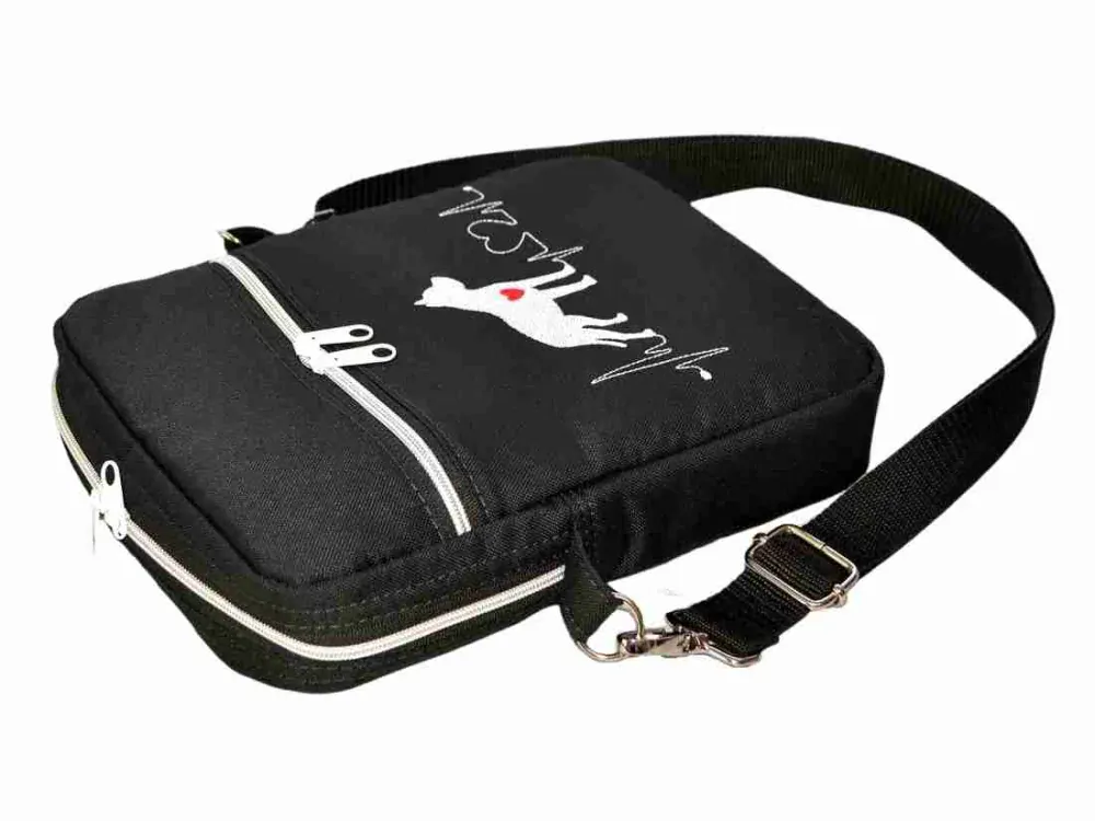 Peštovka pánská crossbody Oskar *Ekg se staffbullem*