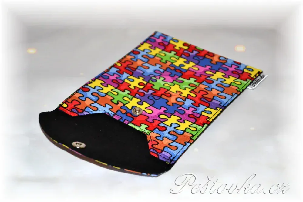 Peštovka - obal na očkovák - kapsička *puzzle*