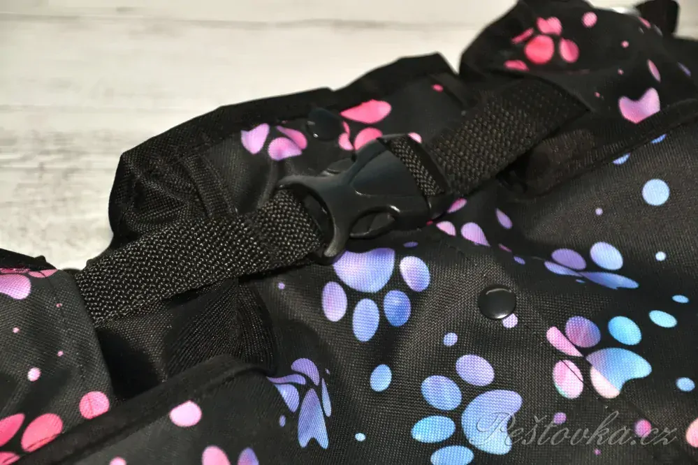 Peštovka Výcviková sukně *růžovo-fialové tlapky*