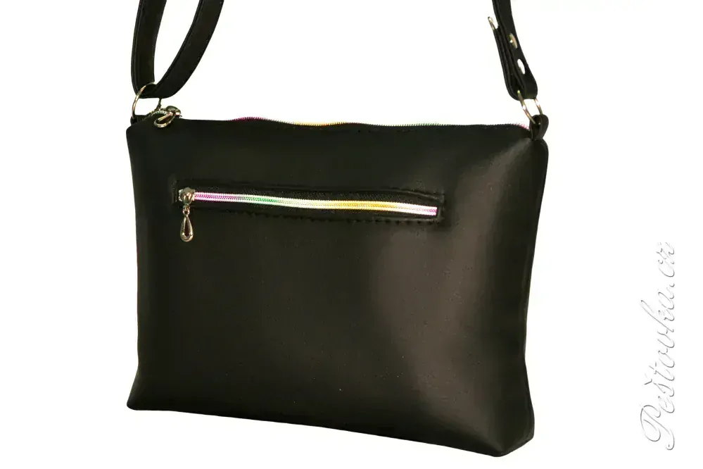 Peštovka - kabelka Lady DI s jedním zipem *Bulík s fleky*