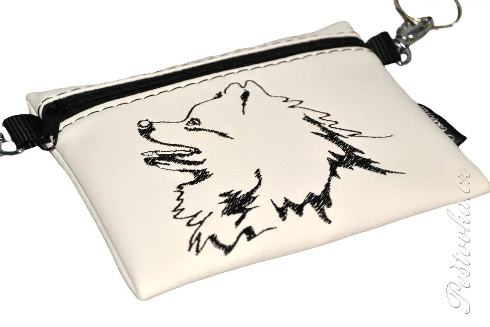 Peštovka Výstavní pamlskovník *německý špic* bílý