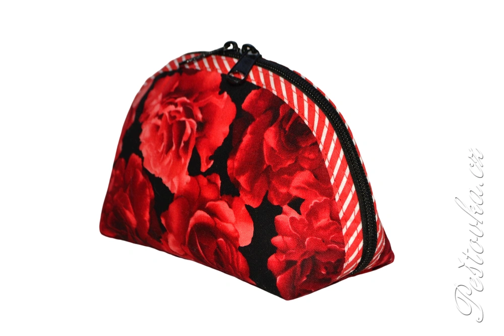 Peštovka kosmetická taštička RONDA *Rose Garden*