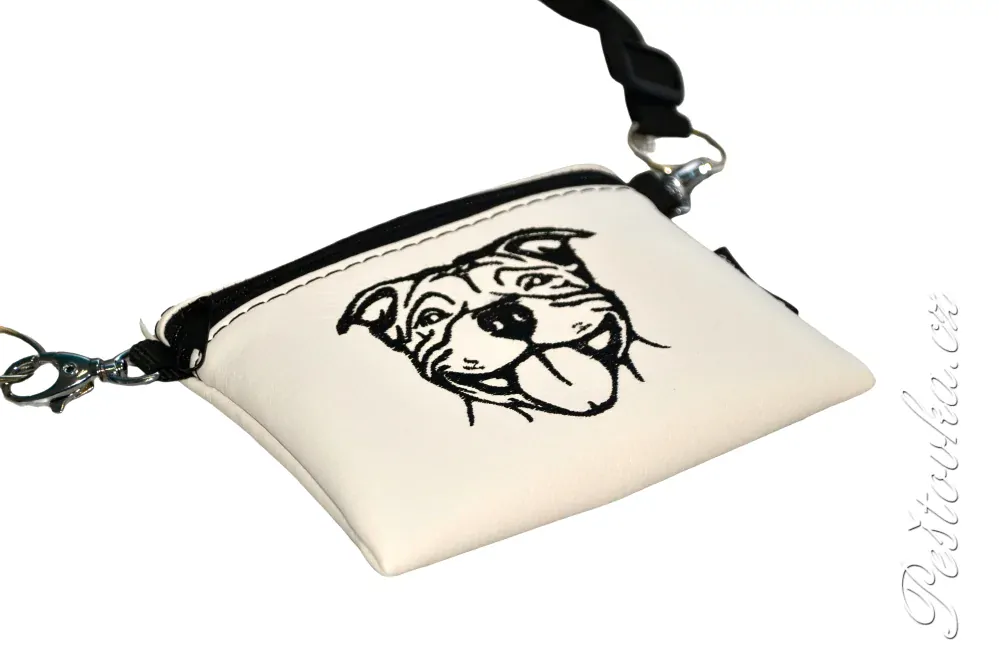 Peštovka Výstavní pamlskovník *stafordšírský bullterier * bílý