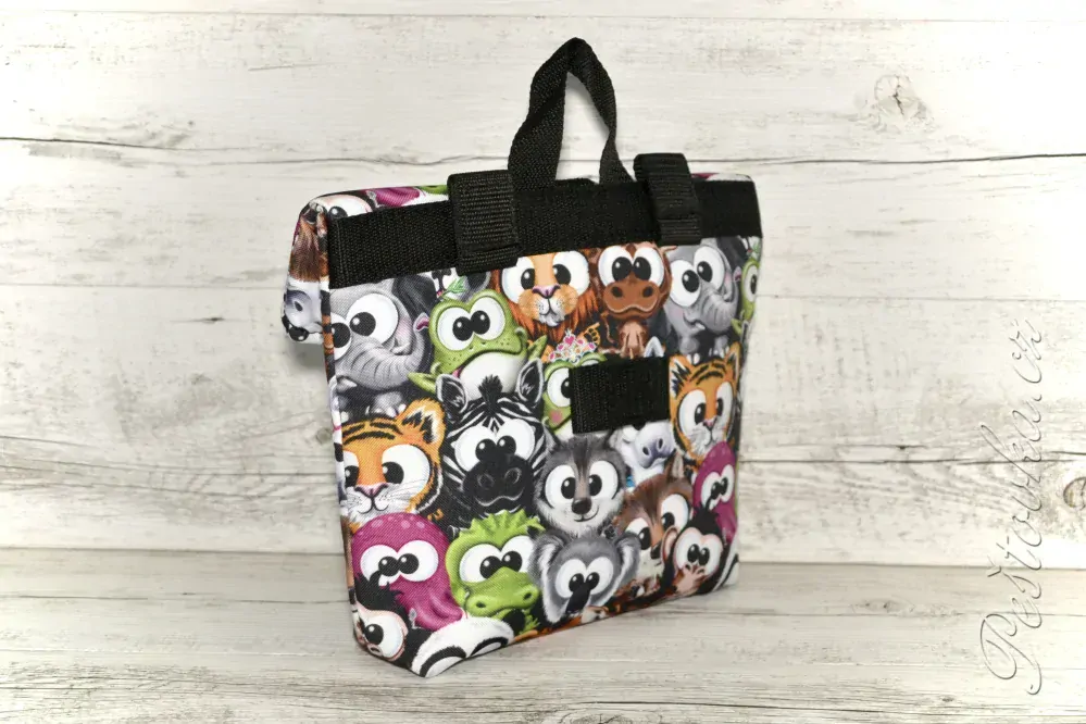 Peštovka Dětská brašnička na kolo *vykulená zvířátka*