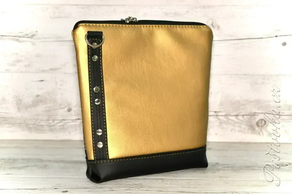 Peštovka - kabelka Brita *zlatošedé tlapky*