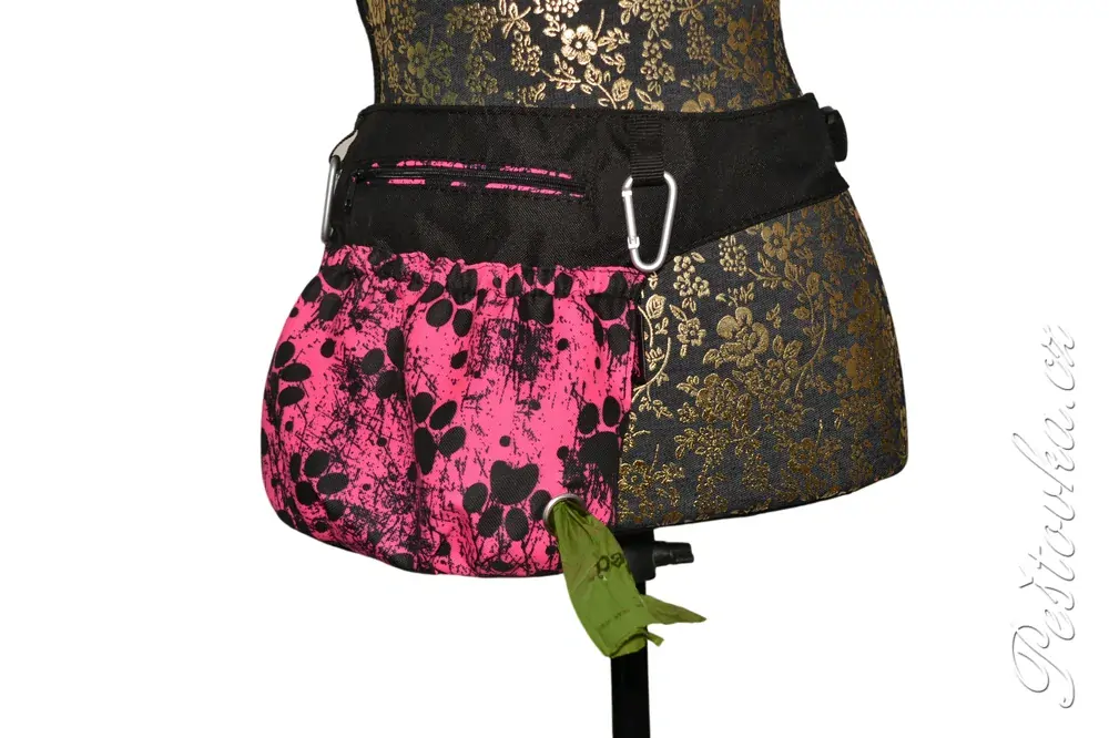 Peštovka ledvinka -  POSETO2 *Tlapky fluo růžové*